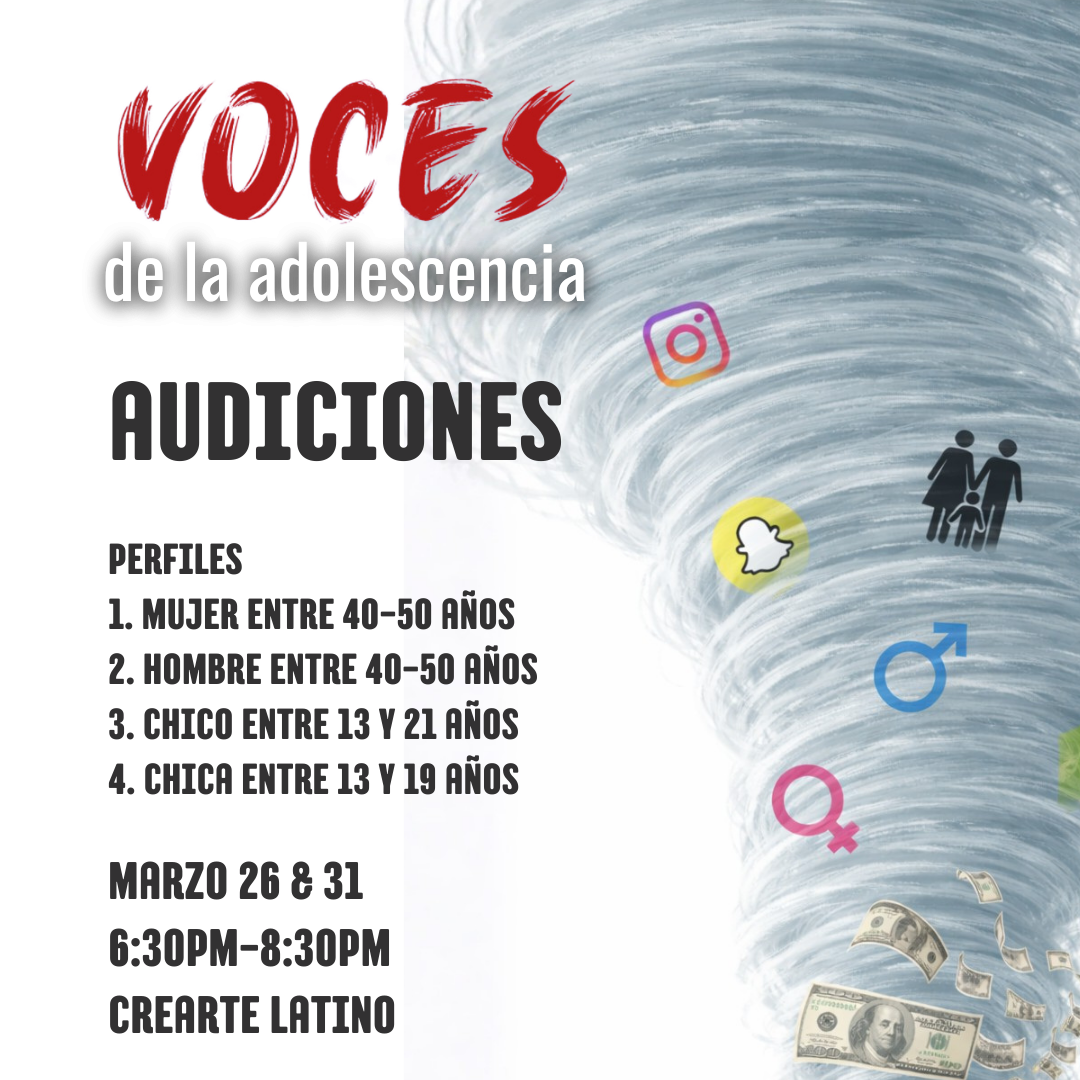 Audición: VOCES de la Adolescencia - logo